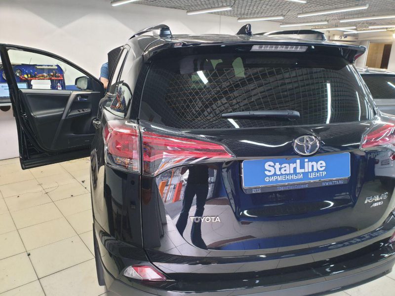 Установка автосигнализации  StarLine S96 на автомобиль Toyota Rav 4