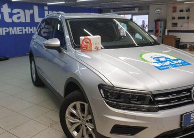 Установка автосигнализации StarLine A96 на автомобиль VW Tiguan