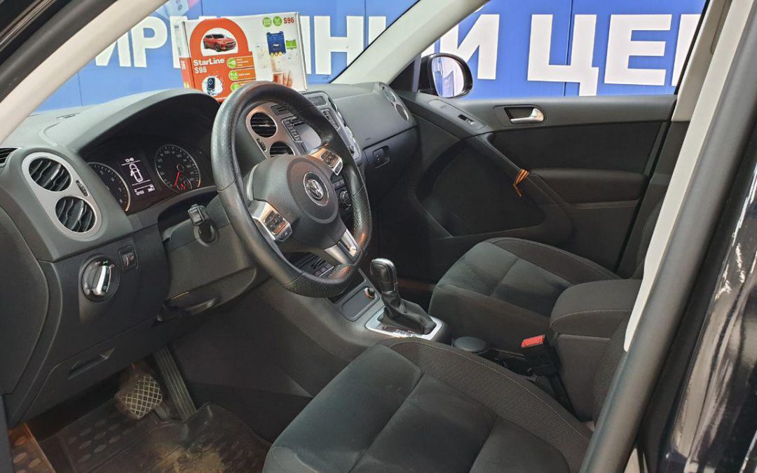 StarLine S96 — установка автосигнализации на автомобиль VW Tiguan