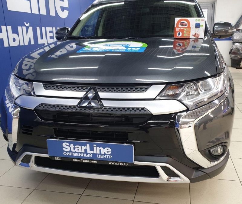 StarLine S96 с установкой на автомобиль Mitsubishi Outlander