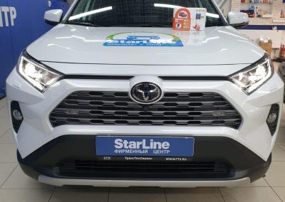 Новый Toyota Rav 4 — автосигнализация StarLine S96 с установкой и сохранением гарантии автодилера