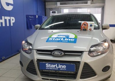 Ford Focus 3 — установка автосигнализации StarLine S96