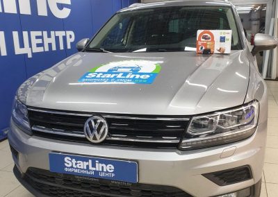 Установка автосигнализации StarLine S96 на автомобиль VW Tiguan 2 с сохранением гарантии дилера