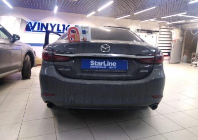 Сертифицированная установка автосигнализации StarLine S96 на автомобиль Mazda 6