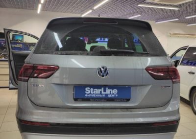 Автосигнализация StarLine S96 с установкой на автомобиль VW Tiguan 2, сохранение гарантии автодилера