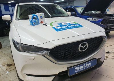 Установка автосигнализации StarLine S66 на автомобиль Mazda CX5