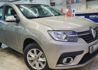 Renault Logan — установка автосигнализации StarLine A93