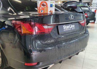 Lexus GS350 — установка охранного комплекта StarLine S96