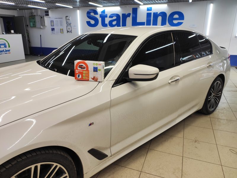 Охранный комплекс StarLine S96 — установка на автомобиль BMW 5 серии