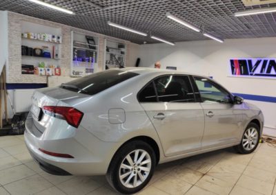 Новый Skoda Rapid 2020 года — установка автосигнализации StarLine S96