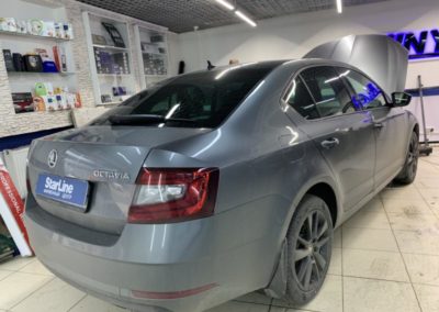 Skoda Octavia — установка автосигнализации с сохранением второго ключа на автомобили концерна VAG