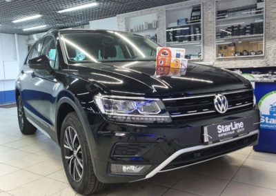 VW Tiguan — автосигнализация StarLine S96 с модулем GPS