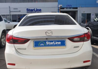 Сертифицированная установка автосигнализации StarLine S96 V2.0 на автомобиль Mazda 6