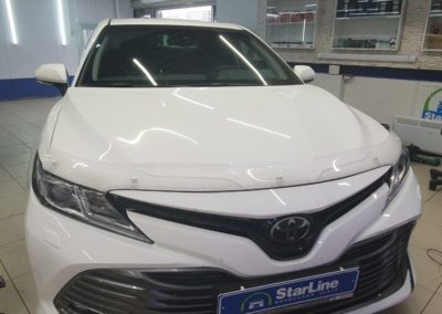 Установили на Toyota Camry автосигнализацию StarLine E96