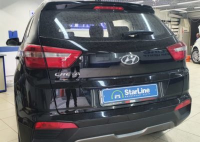 Установили на Hyundai Creta автосигнализацию StarLine S96 v2