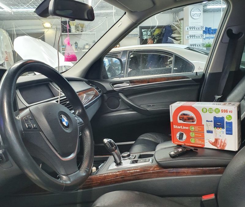BMW X5 — установили StarLine S96 V2 с GSM и GPS модулями