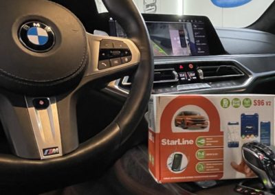 На новый автомобиль BMW X7 установили автосигнализацию StarLine S96 v2