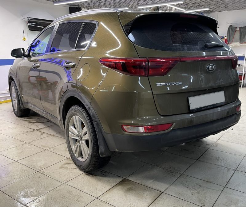 Автомобиль Kia Sportage — установка автосигнализации StarLine S96 V2