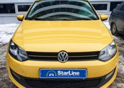 На Volkswagen Polo установили охранный комплекс StarLine S96 V2 GSM