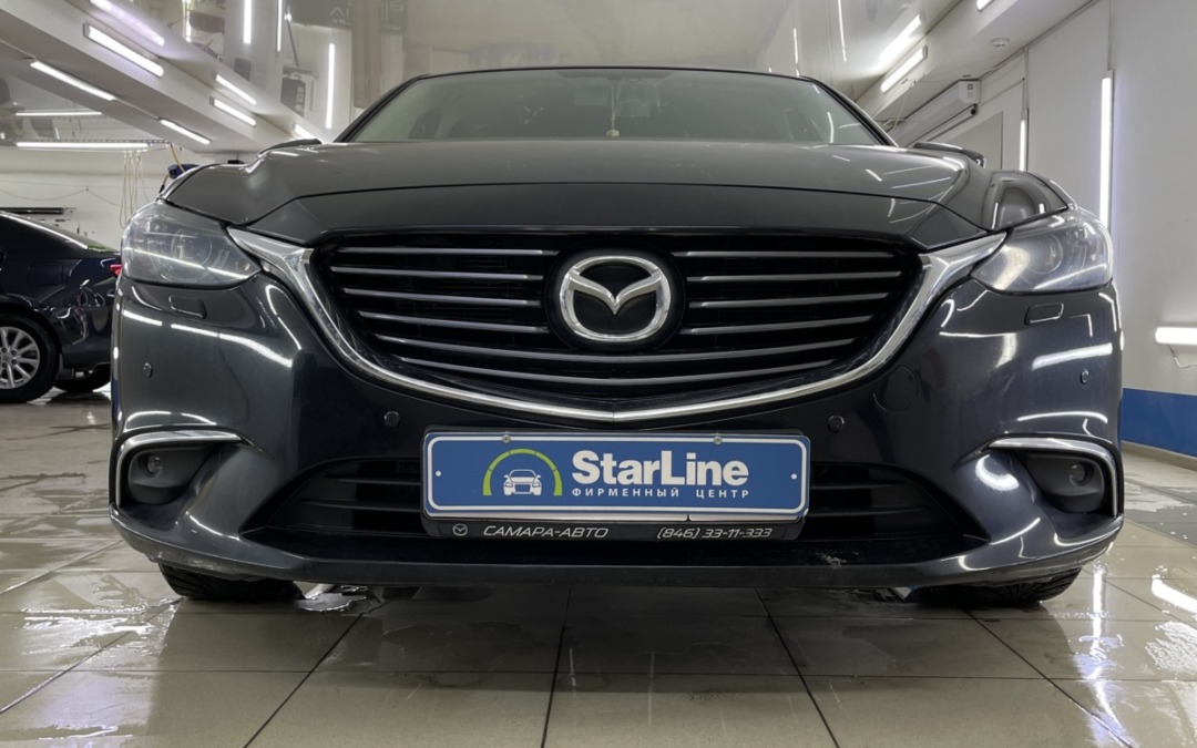 Установили автосигнализацию StarLine S96 V2 на новую Mazda 6