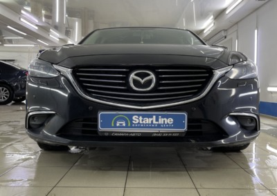 Установили автосигнализацию StarLine S96 V2 на новую Mazda 6