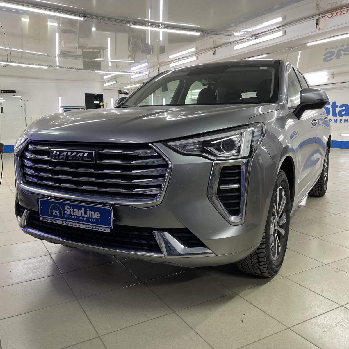 Установили охранный комплекс StarLine S96 с управлением через смартфон на  Haval Jolion – StarLine Казань.