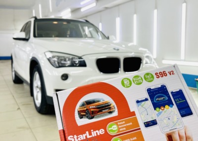 BMW X1 — установка StarLine S96