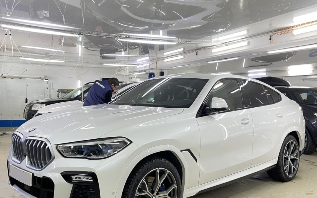 BMW X6 — установка охранного комплекса StarLine S96 V2