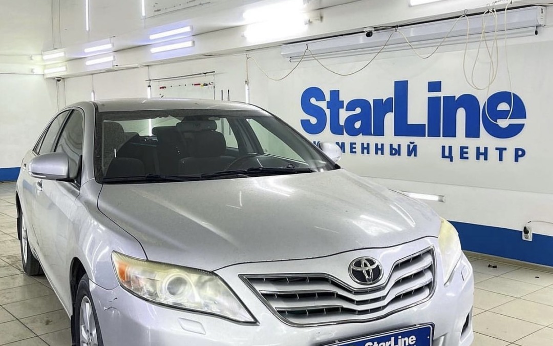 Toyota Camry — доустановка модуля GSM на StarLine A93