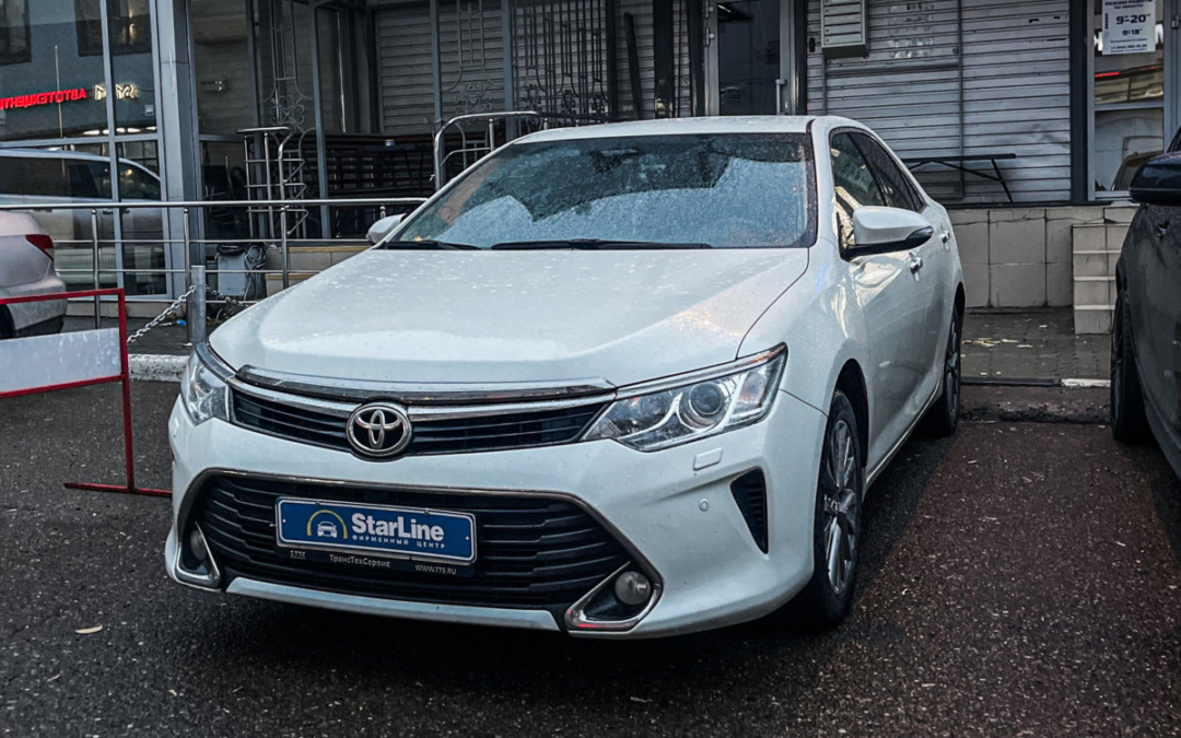 Toyota Camry — установили автосигнализацию StarLine S96