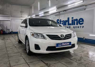 Toyota Corolla — установка нового охранного комплекса StarLine S96