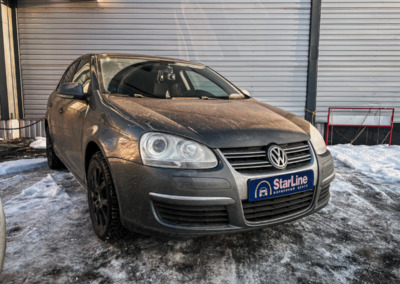 Volkswagen Jetta — установили охранный комплекс StarLine S96 с GSM-модулем