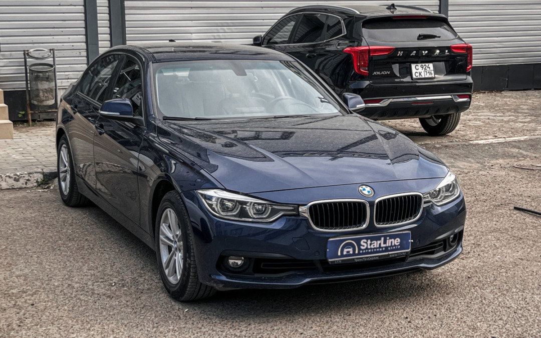 BMW 3 серии — установка охранного комплекса StarLine S96 с управлением через телефон