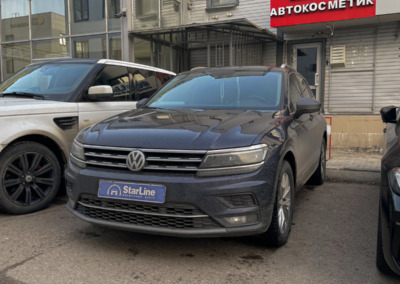 Volkswagen Tiguan — установили новенькую StarLine S96 V2