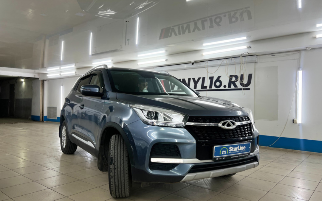 Chery Tiggo 4 — установили охранную систему StarLine S96