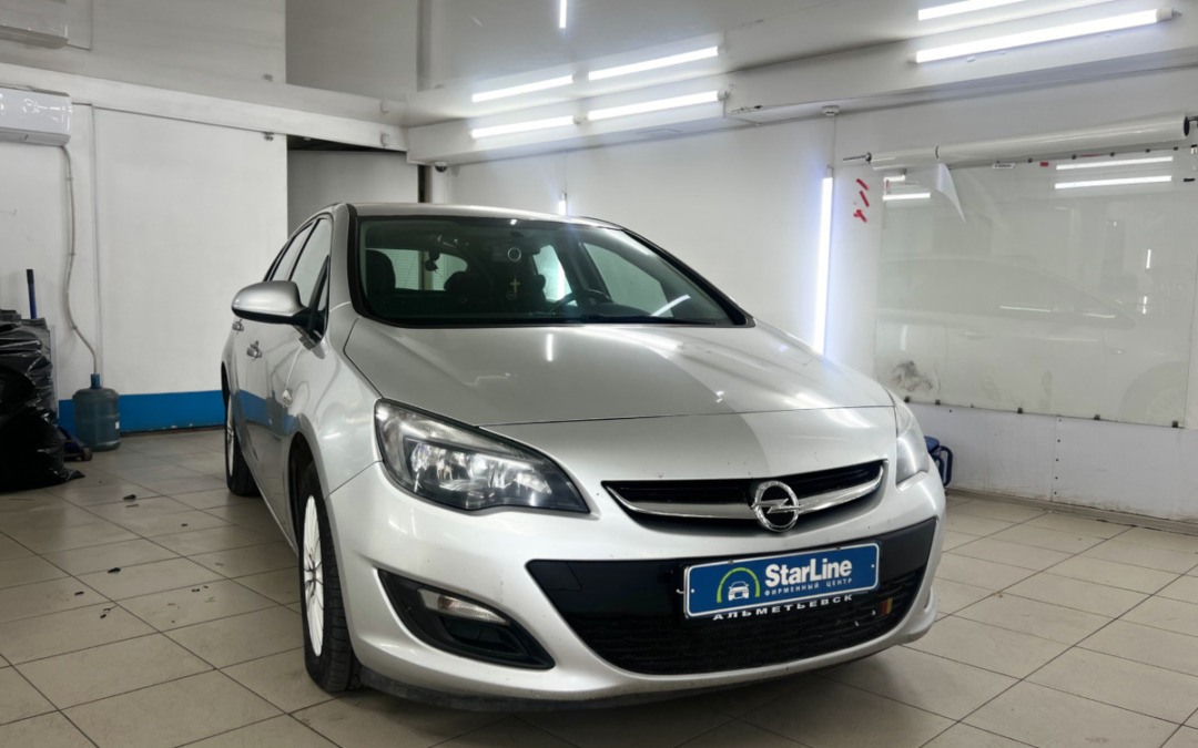 Установка StarLine A93 на автомобиль Opel Astra