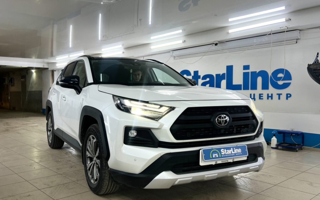 Toyota Rav 4 — установили охранную систему StarLine E96 GSM ECO