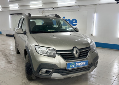 Renault Sandero — установили охранную систему StarLine S96 с GSM-модуле