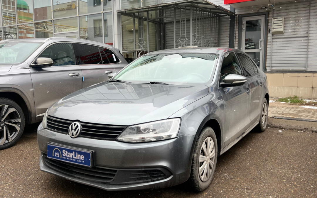 Volkswagen Jetta — установили охранный комплекс StarLine A93 в комплектации ECO