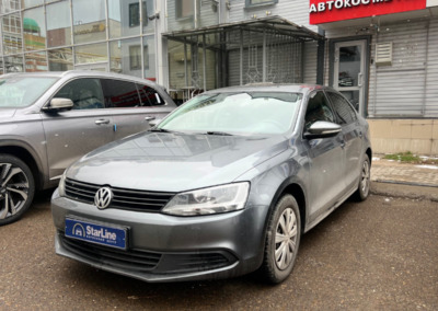 Volkswagen Jetta — установили охранный комплекс StarLine A93 в комплектации ECO