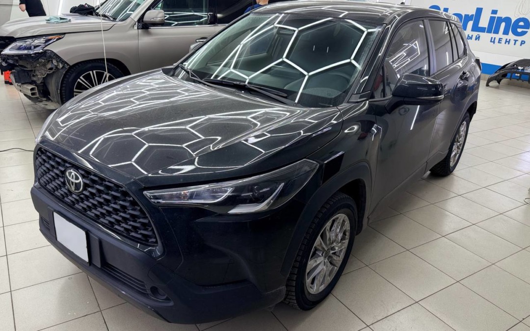 Toyota Corolla Cross — установили охранную систему StarLine E96 GSM GPS